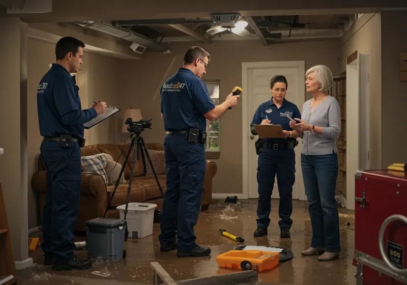 Water Damage Assessment and Insurance Documentation process in Red Cloud, NE