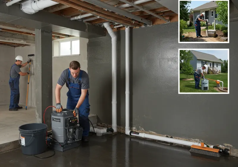 Basement Waterproofing and Flood Prevention process in Red Cloud, NE
